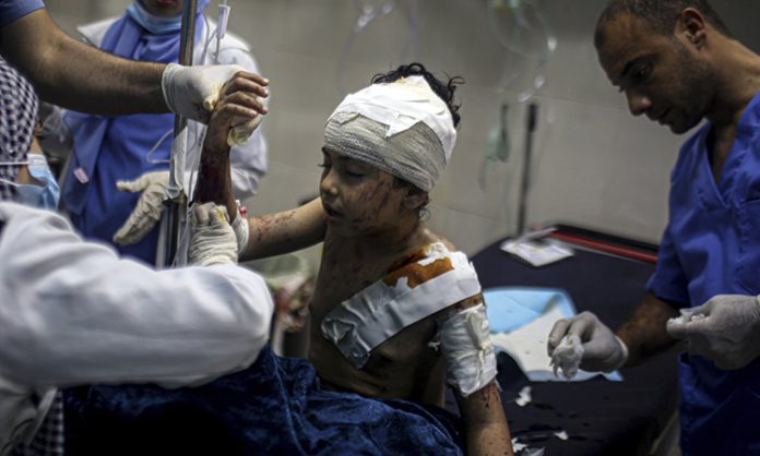 GazaInjuredkid-750x450 israel hamas conflict